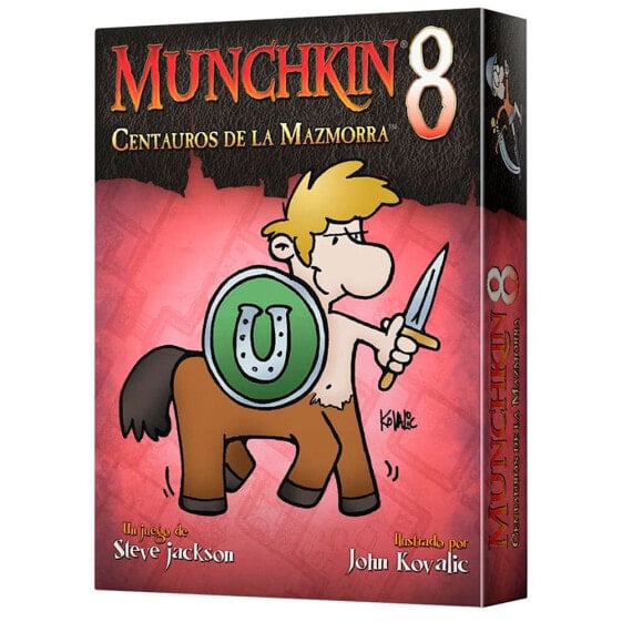 ASMODEE Munchkin 8: Centauros De La Mazmorra Spanish Board Game
