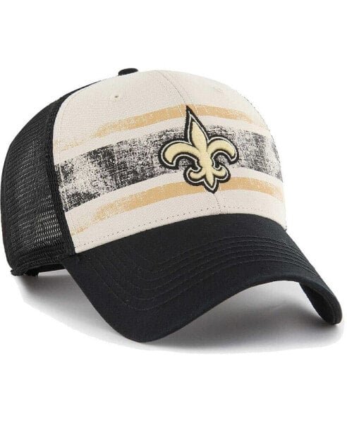 Men's Cream New Orleans Saints Breakout MVP Trucker Adjustable Hat