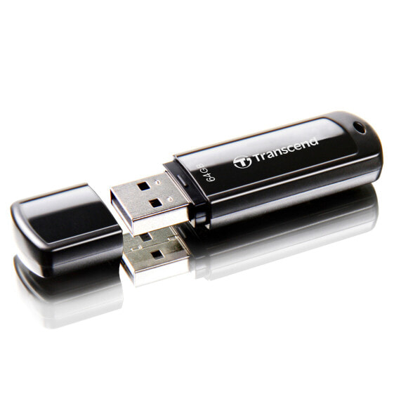 Transcend JetFlash elite JetFlash 700 64GB, 64 GB, USB Type-A, 3.2 Gen 1 (3.1 Gen 1), Cap, 8.5 g, Black