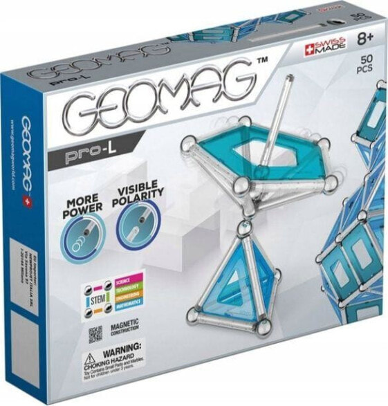 Конструктор магнитный Geomag Pro-L 50 элементов GEO-022