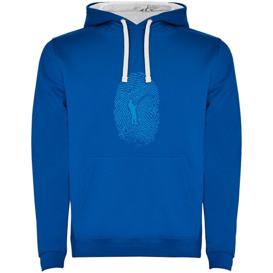 KRUSKIS Angler Fingerprint Two-Colour hoodie