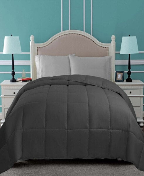 All Season Down Alternative Reversible Comforter, Full/Queen