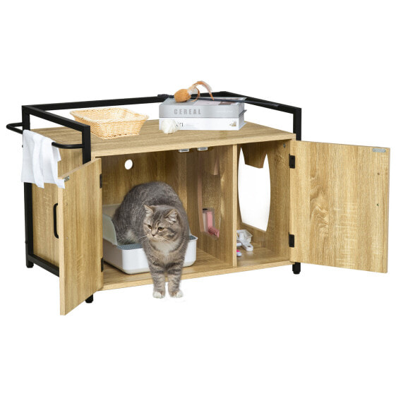 Katzentoilett mit Griff D31-053GY