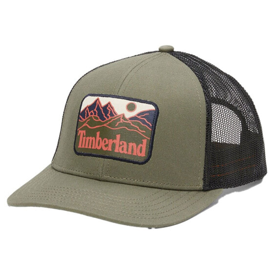 TIMBERLAND Mountain Line Patch Trucker Cap