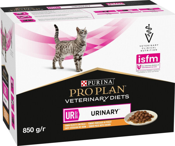 PURINA NESTLE Purina PPVD FELINE UR Kurczak 850g