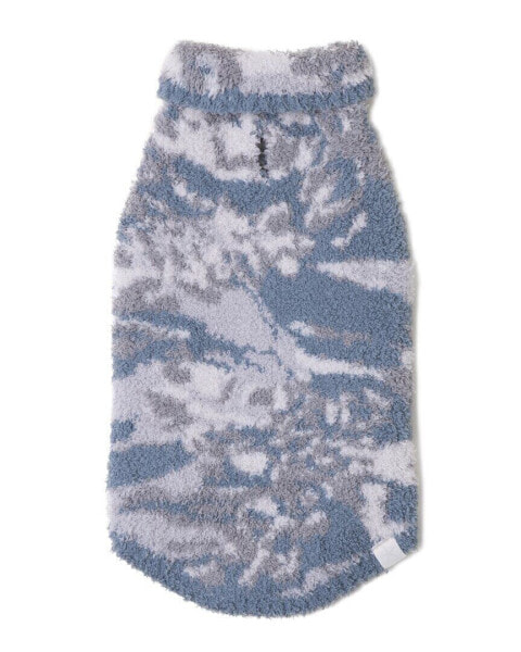 Barefoot Dreams Cozychic Abstract Camo Pet Sweater Xs