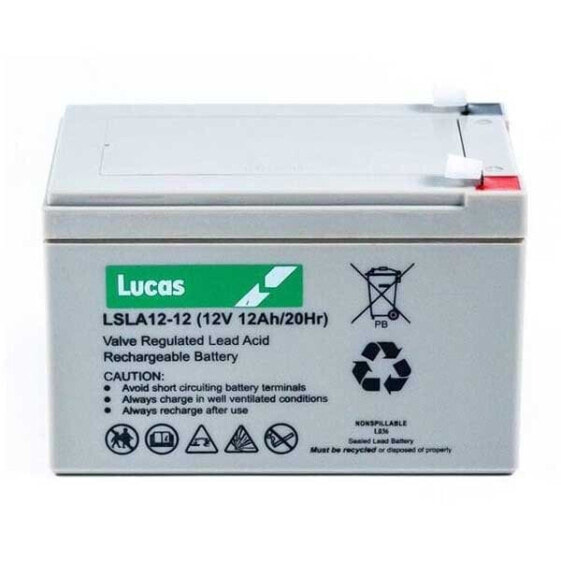 LUCAS AGM Standby 12V 12A Battery