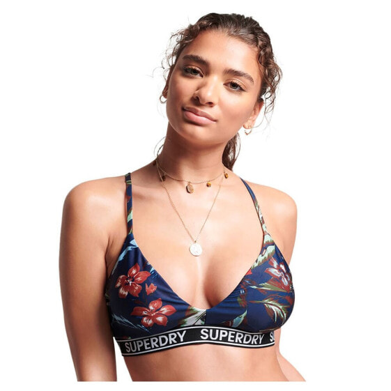 SUPERDRY Vintage Surf Logo Bikini Top