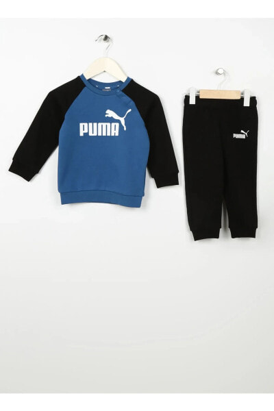 Костюм спортивный PUMA Mavi Erkek Eşofman Takımı 84614317 Minicats ESS Raglan Jogger