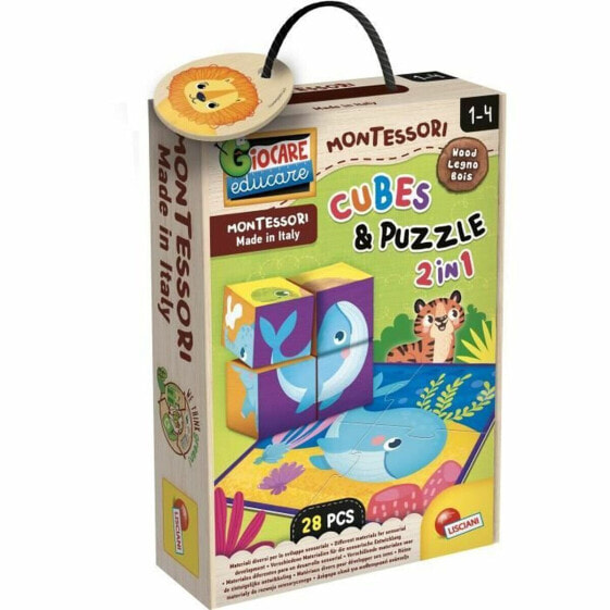 Образовательный набор Lisciani Giochi Cubes & Puzzle