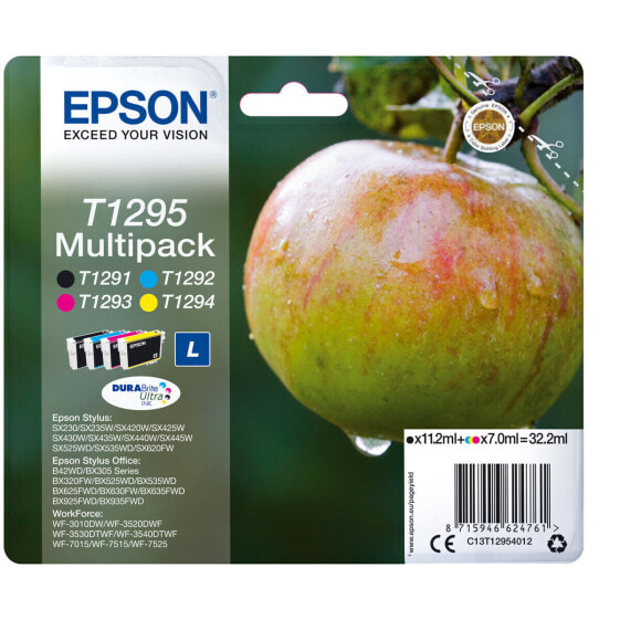 Картридж с оригинальными чернилами Epson T1295 Чёрный