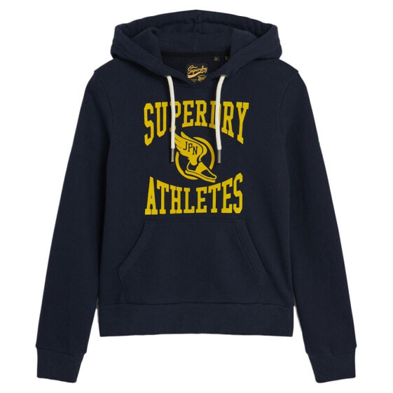 SUPERDRY Varsity Flocked Graphic hoodie