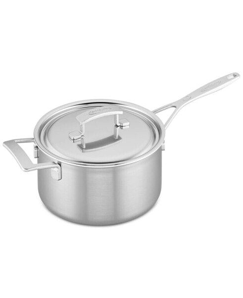 Industry 4-Qt. Stainless Steel Saucepan