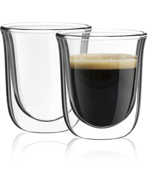 Javaah Double Wall Espresso Glasses Set of 2