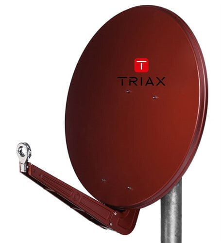 Triax 350393 - 38.1 dBi - Offset - 0 - 90° - 21.1° - Red - Aluminium