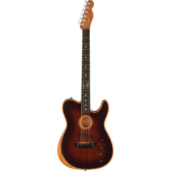 Fender American Acoustasonic Telecaster All-Mahogany EB Bourbon Burst