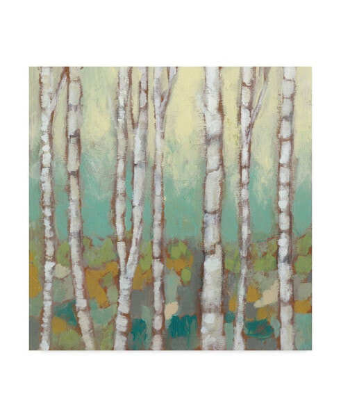 Jennifer Goldberger Kaleidoscope Birches I Canvas Art - 15" x 20"