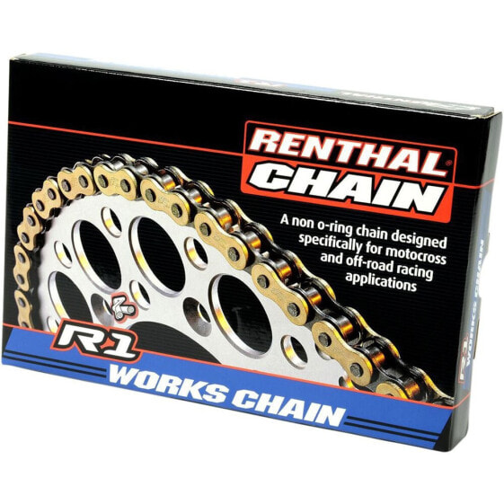 RENTHAL 415 R1 MX Circlip Non O Ring Offroad Works Chain