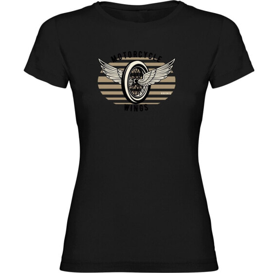 KRUSKIS Motorcycle Wings short sleeve T-shirt