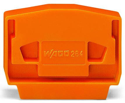 WAGO 264-369 - End plate - Orange