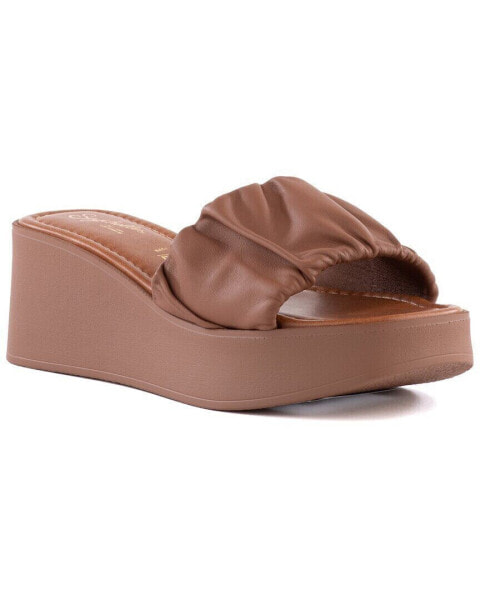 Seychelles Coney Island Leather Sandal Women's 7.5