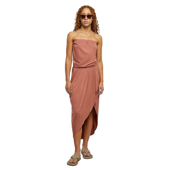 URBAN CLASSICS Viscose Sleveless Long Dress