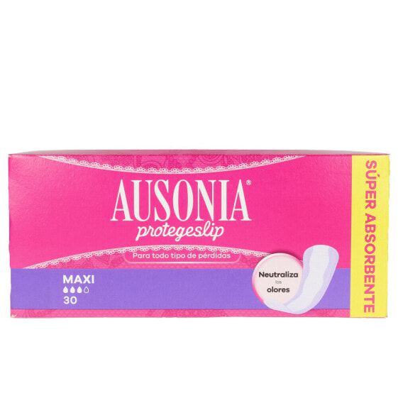 Ausonia Protegeslip Maxi Супервпитывающие прокладки с защитой от запаха и протекания 30 шт.