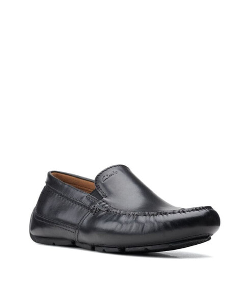 Кожаные мужские лоферы Clarks Markman Plain