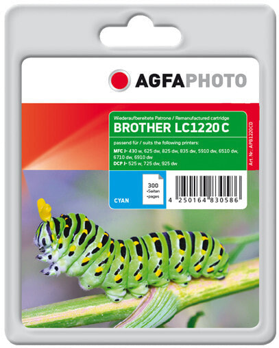 AgfaPhoto APB1220CD - Cyan - Brother - LC-1220 - 1 pc(s) - 7 ml - 300 pages