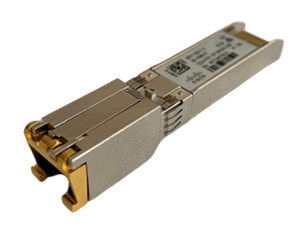 Cisco SFP-10G-T-X= - Fiber optic - 10000 Mbit/s - SFP+ - Gold - Grey