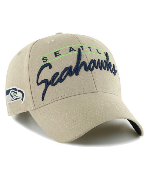 Men's Khaki Seattle Seahawks Atwood MVP Adjustable Hat