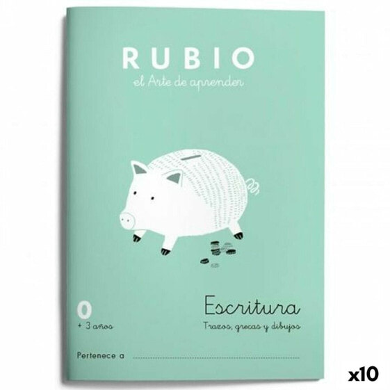Тетрадь для письма и каллиграфии Cuadernos Rubio Nº0 А5 испанский 20 Листов (10 штук)