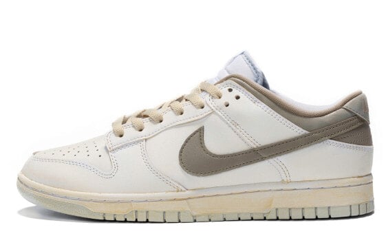 【定制球鞋】 Nike Dunk Low BIGNIU 隐色灰 简约 高街 手绘喷绘 低帮 板鞋 男款 白灰 / Кроссовки Nike Dunk Low DV0831-101