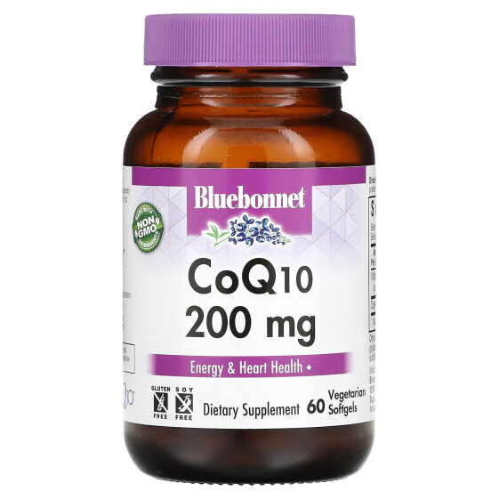 БАД для вегетарианцев Bluebonnet Nutrition CoQ10, 100 мг, 120 капсул