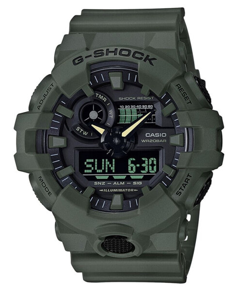 Часы CASIO G-Shock Analog-Digital Green Resin Watch