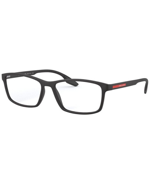 PS 04MV Men's Rectangle Eyeglasses