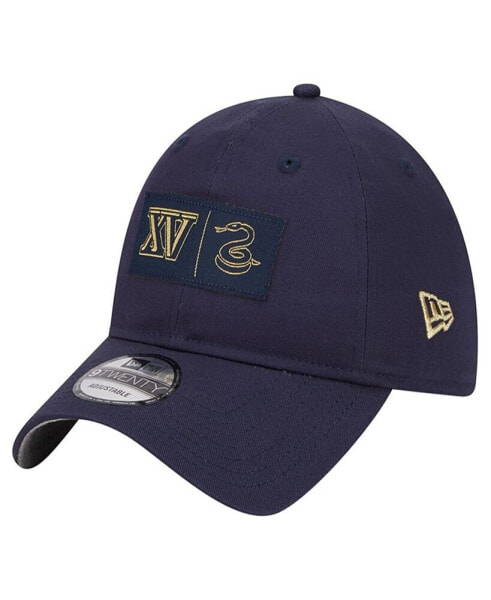 Спортивная кепка-бейсболка New Era Philadelphia Union 15th Anniversary 9Twenty синего цвета для мужчин