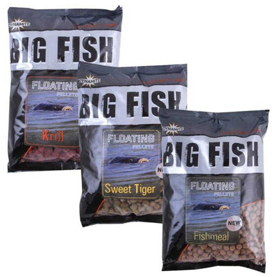 DYNAMITE BAITS Sweet Tiger Big Fish Floating Feed Pallets 1.2kg