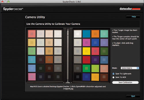 Datacolor SpyderCheckr - Adobe Lightroom v2+ Adobe Photoshop CS3+ - 100 MB - 128 MB