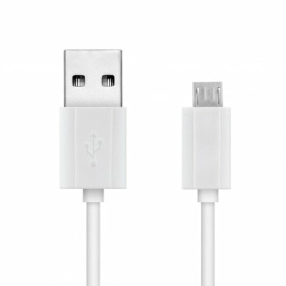 Универсальный кабель USB-MicroUSB Unotec Белый 20 cm