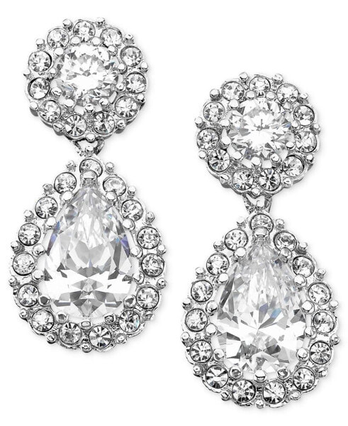 Cubic Zirconia Pear Drop Earrings, Created for Macy's