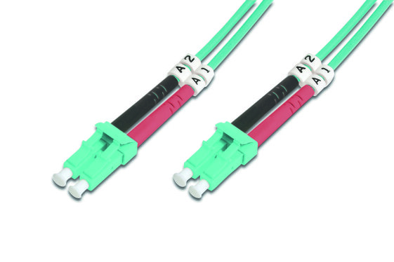 Fiber Optic Multimode Patch Cord, OM 3, LC / LC