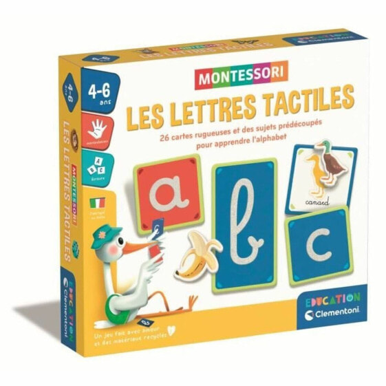 Развивающий набор Clementoni Les lettres tactiles (FR)