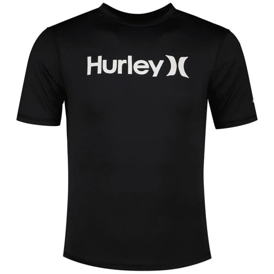 Футболка рашгард Hurley Quickdry с коротким рукавом UV