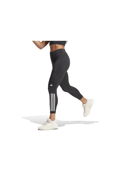 Легинсы Adidas Dailyrun 3S 7/8 Женские для тренировокfindOrFail, черные