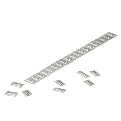 Weidmüller WSM 10 5 - Silver - Stainless steel - 200 pc(s) - 9.9 mm - 5.5 mm