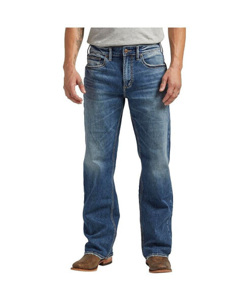 Джинсы мужские Silver Jeans Co. модель Zac Relaxed Fit Straight Leg