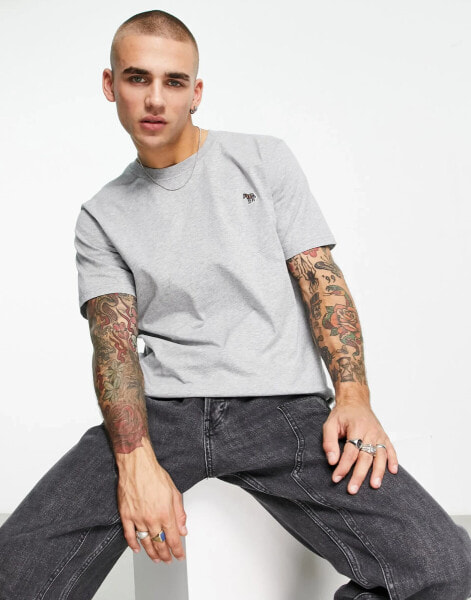 PS Paul Smith regular fit logo t-shirt in grey