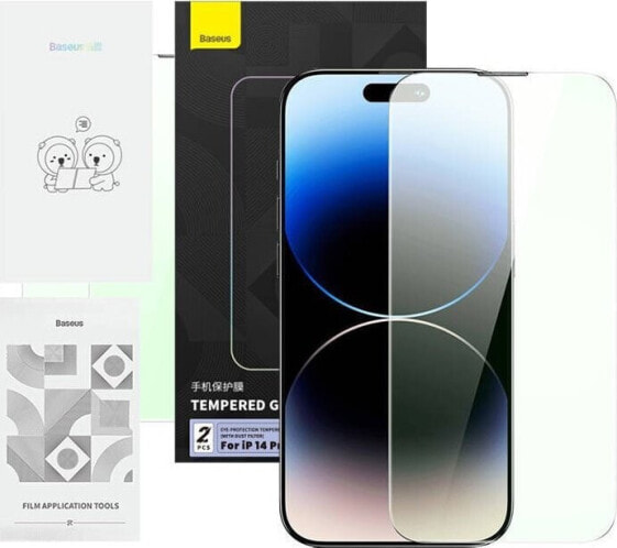 Baseus Szkło hartowane prywatyzujące Baseus Crystal Series iPhone 14 PRO