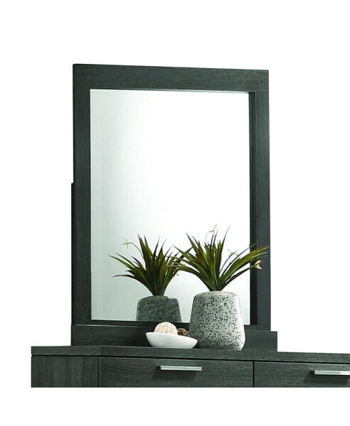 Lantha Mirror In Gray Oak